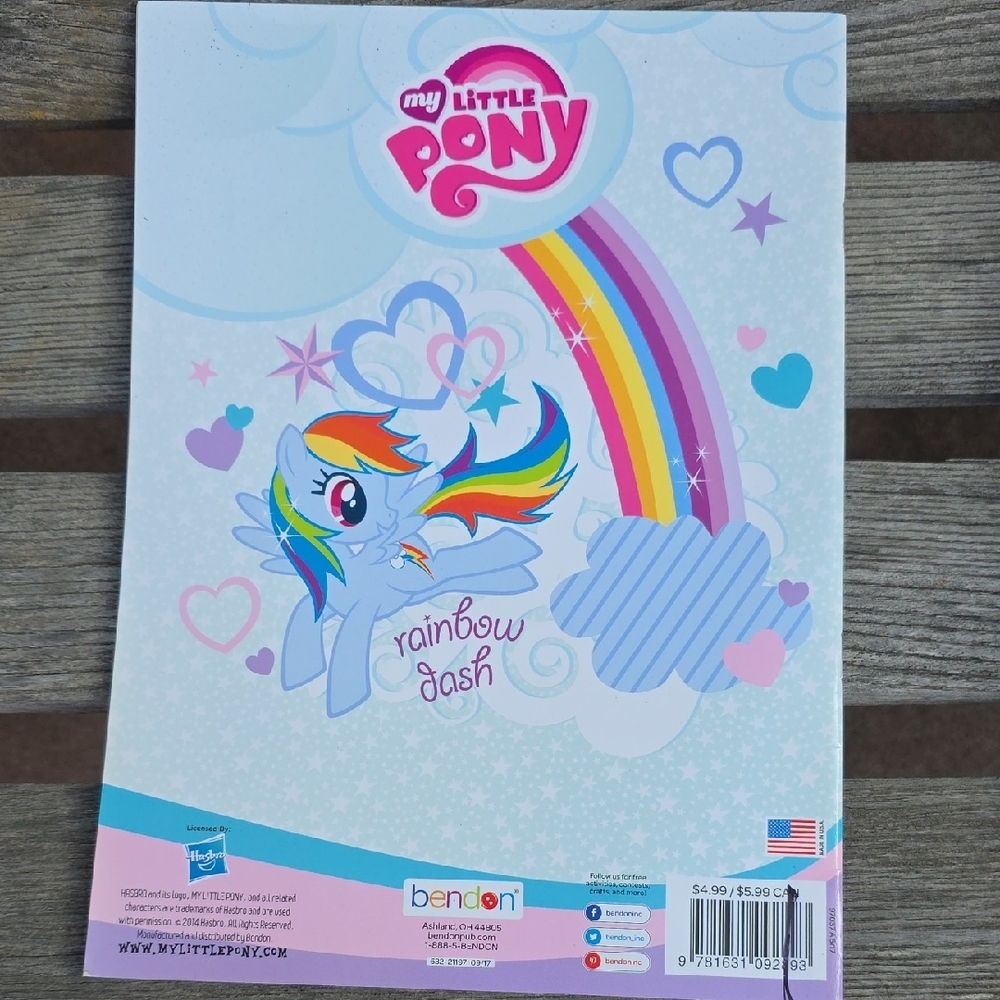 My Little Pony Sticker Scene Plus Book - Pink, Blue, Purple - Picture 3 of 7